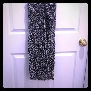 Tory Burch Black and White swim cover up
